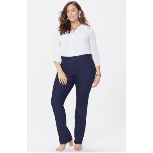 NYDJ Marilyn Straight Leg Jeans NWT $99 SZ 18W - Picture 5 of 6